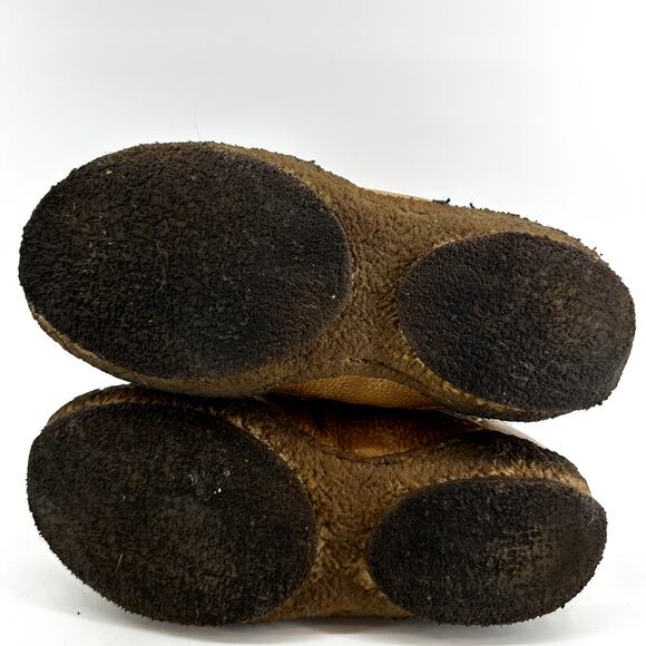 Sorel Norquay Winter Boots Zip Up Mid Calf Round Toe Wool Leather Fleece Gray 7 - Picture 7 of 7